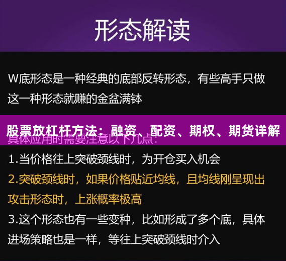 股票放杠杆方法：融资、配资、期权、期货详解